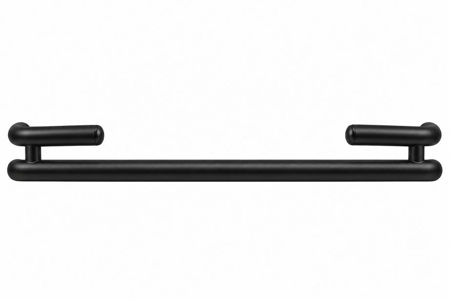 Toyota Land Cruiser Prado 150 2009-2023 Barra Trasera AK005-2 Negra (Acero Inoxidable) Foto 8