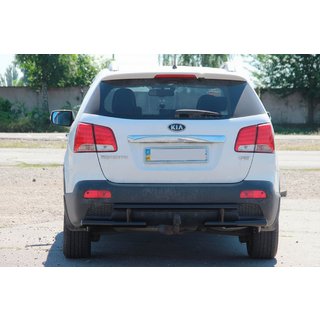 Barra Trasera AK002-2 Negra (Acero Inoxidable) foto 3