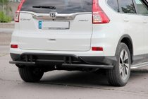 Honda CRV 2012-2016 Barra Trasera AK003-21 Negra (Acero Inoxidable) foto 1