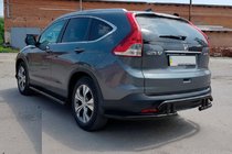 Honda CRV 2012-2016 Barra Trasera AK003-21 Negra (Acero Inoxidable) foto 6