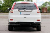 Honda CRV 2012-2016 Barra Trasera AK003-21 Negra (Acero Inoxidable) foto 2