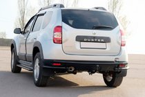 Dacia Duster 2008-2018 Barra Trasera AK005-Special Black (Acero Inoxidable) foto 3