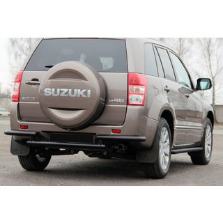 Protector Trasero AK003-2 Negro (Acero Inoxidable) Suzuki Grand Vitara 2005-2017 foto 2