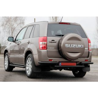 Protector Trasero AK003-2 Negro (Acero Inoxidable) Suzuki Grand Vitara 2005-2017 foto 3