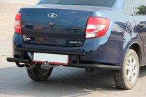 Lada Granta 2011- Barra Trasera AK003-2 Negra foto 2