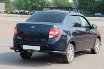 Lada Granta 2011- Barra Trasera AK003-2 Negra foto 4