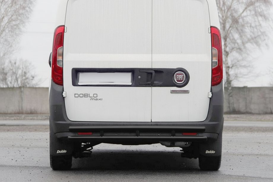 Opel Combo 2012-2018 Barra Trasera AK002/1-Doble Black (Acero Inoxidable) Image