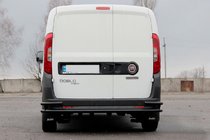 Opel Combo 2012-2018 Barra Trasera AK005/2-Doble Black (Acero Inoxidable) foto 1