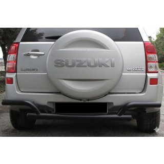 Protector Trasero AK005-2 Negro (Acero Inoxidable) Suzuki Grand Vitara 2005-2017