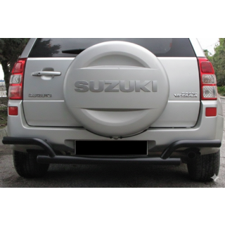 Protector Trasero AK005-2 Negro (Acero Inoxidable) Suzuki Grand Vitara 2005-2017