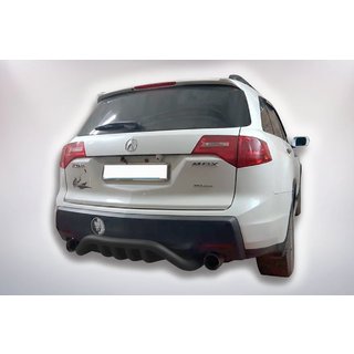 Protector Trasero B1-47 Negro (Acero Inoxidable) Acura MDX 2007-2013 foto 4