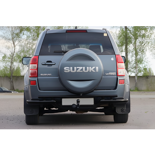 Protector Trasero AK005-3 Negro (Acero Inoxidable) Suzuki Grand Vitara 2005-2017 foto 2