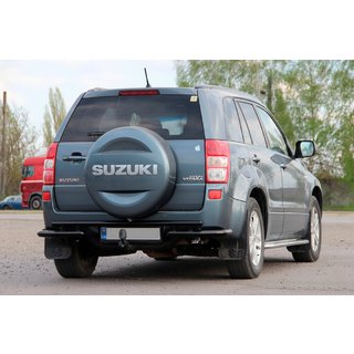 Protector Trasero AK005-3 Negro (Acero Inoxidable) Suzuki Grand Vitara 2005-2017 foto 3
