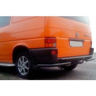 Barra Trasera AK003-2 Negra (Acero Inoxidable) Volkswagen T4 Transporter 1990-2003 foto 3