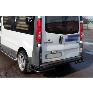 Protector Trasero AK-Special Black (Acero Inoxidable) foto 1