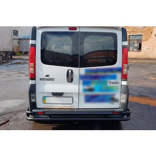 Protector Trasero AK-Special Black (Acero Inoxidable) Renault Trafic 2001–2015 foto 2