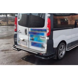 Protector Trasero AK-Special Black (Acero Inoxidable) Renault Trafic 2001–2015 foto 3