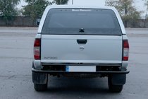 Nissan NP300 1999-2015 Protector Trasero AK004 Negro (Acero Inoxidable) foto 2