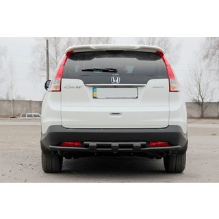 Barra Trasera Doble AK002 Black (Acero Inoxidable) Honda CRV 2012-2016 foto 1