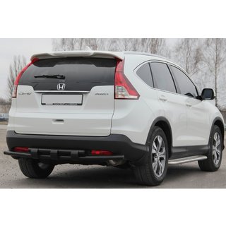 Barra Trasera Doble AK002 Black (Acero Inoxidable) Honda CRV 2012-2016 foto 2