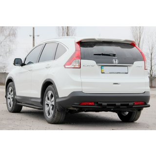 Barra Trasera Doble AK002 Black (Acero Inoxidable) Honda CRV 2012-2016 foto 3