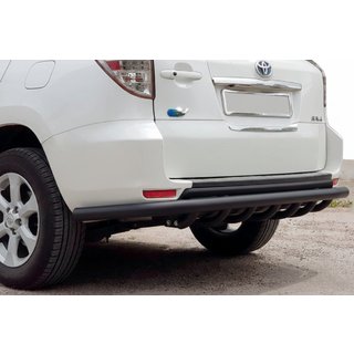 Barra de protección trasera AK005-15 Black (solo para EV, 2 uds., acero inoxidable) Toyota Rav 4 2006-2013 foto 1