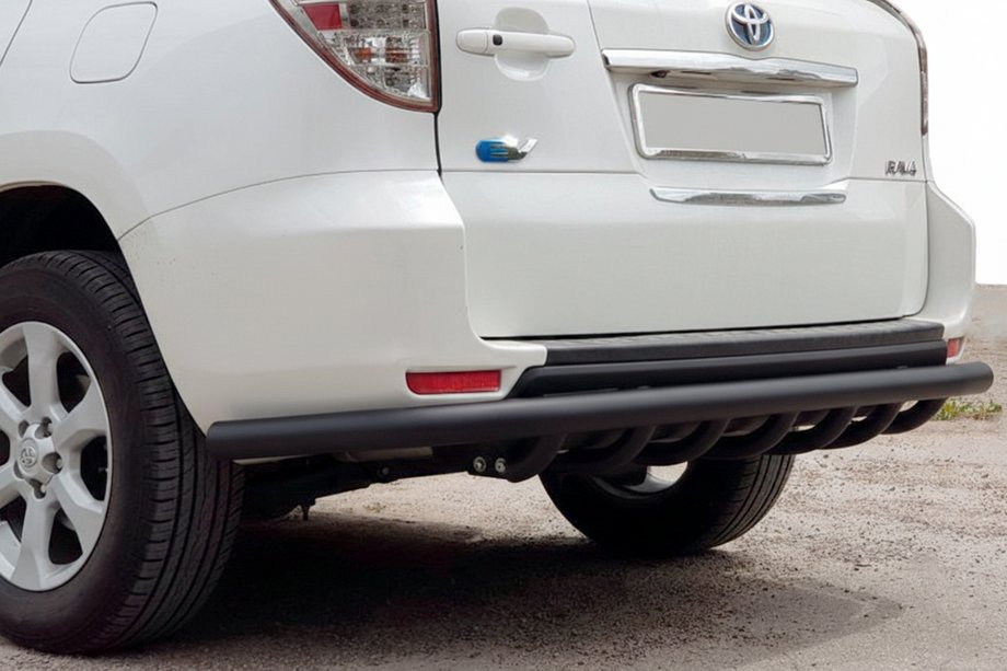 Toyota Rav 4 2006-2013 Barra de protección trasera AK005-15 Black (solo para EV, 2 uds., acero inoxidable) Foto 1
