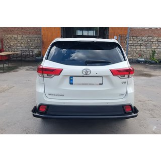Protector Trasero AK005-2 Negro (2 uds., Acero Inoxidable) foto 4