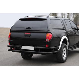 Protector Trasero AK0022 Negro (Acero Inoxidable)
