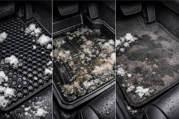 Cómo elegir alfombrillas EVA para tu coche: bordes, clips, zona de pedales, compatibilidad 1:1 Foto 1