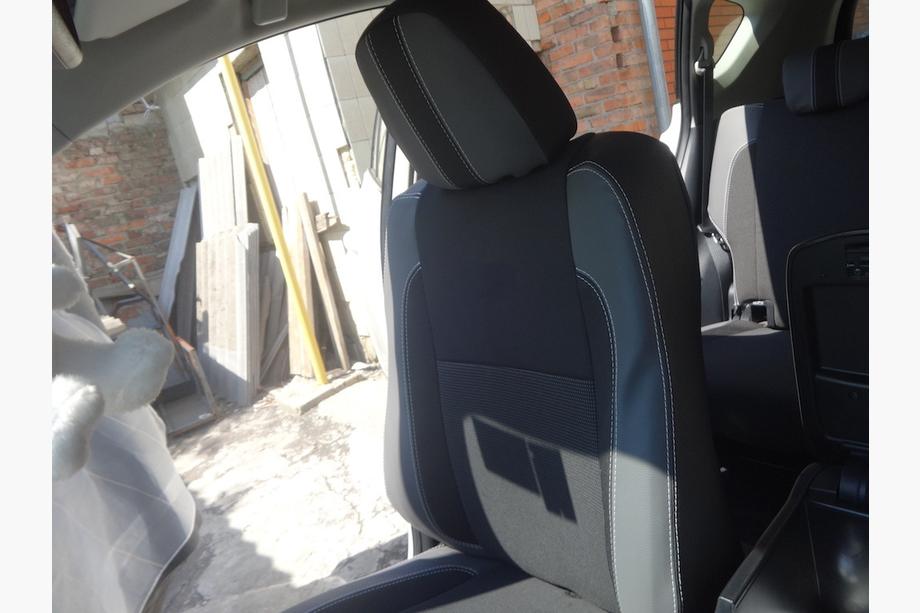 Toyota Rav 4 2013-2018 Fundas de Asientos de Coche (Polipiel↗Tela, Premium) Foto 15