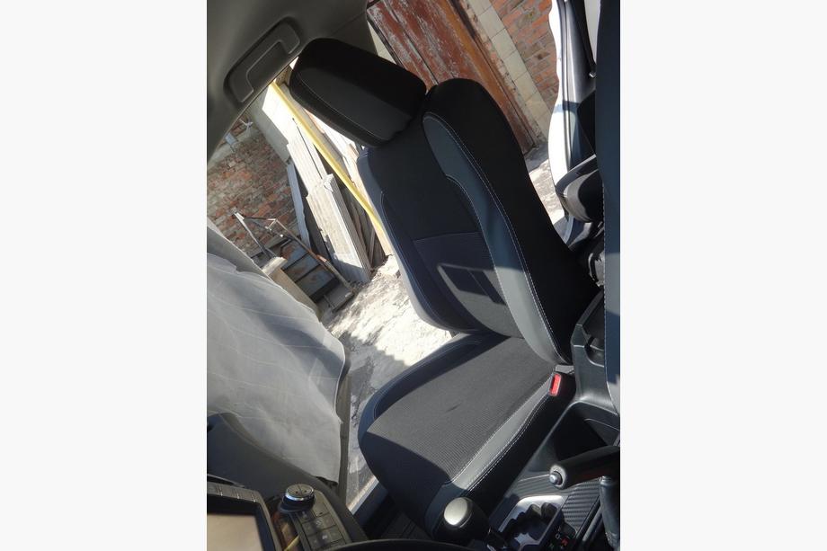 Toyota Rav 4 2013-2018 Fundas de Asientos de Coche (Polipiel↗Tela, Premium) Foto 17