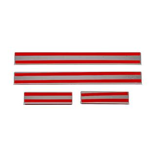 Embellecedores de estriberas Carmos (4pcs, acero inoxidable) Jeep Compass 2016- foto 4