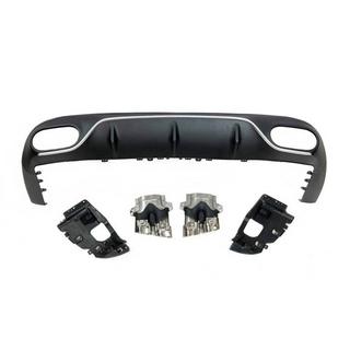 Difusor Trasero Black con Salidas Chrome (Diseño AMG53) foto 2