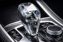 BMW X6 G06 2019–2027 Juego de elementos de cristal interior (selector de cambio automático + botones) foto 1