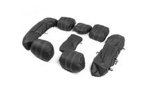 Volkswagen Passat B6 2006-2012 Fundas de Asientos de Coche (Polipiel↗Tela, Premium) foto 11