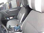 Volkswagen Passat B7 2012-2015 Fundas de Asientos de Coche (Polipiel↗Tela, Premium) foto 9