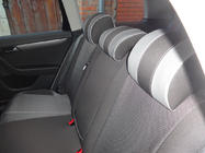 Volkswagen Passat B7 2012-2015 Fundas de Asientos de Coche (Polipiel↗Tela, Premium) foto 15