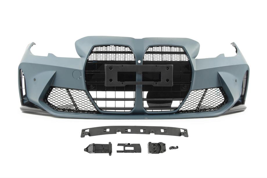 BMW 3 Series G20/G21 2018- Parachoques delantero diseño M3 G80 (para 2018-2022) Foto 4
