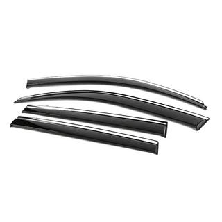 Deflectores de Ventana con Moldura Cromada Niken Luxury (4 uds) Lexus GX460 2009-2023 foto 2