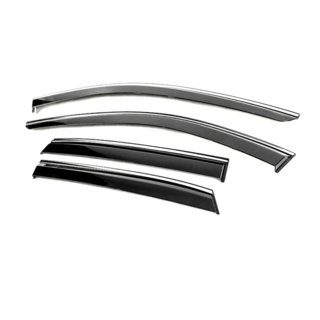 Deflectores de Ventana con Moldura Cromada Niken Luxury (4 uds) Nissan Qashqai 2021- foto 2