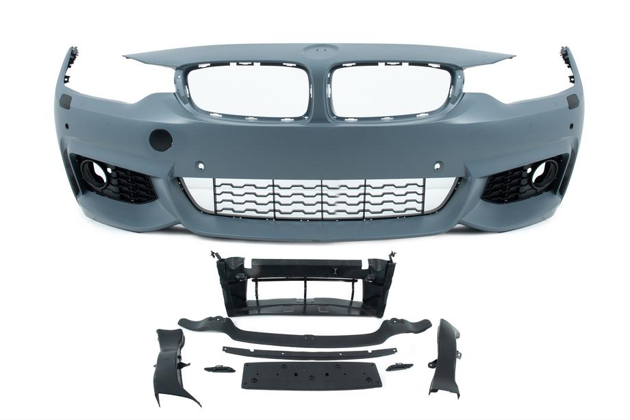 BMW 4 Series F32/F33/F36 2012-2020 Parachoques delantero M-Sport Image