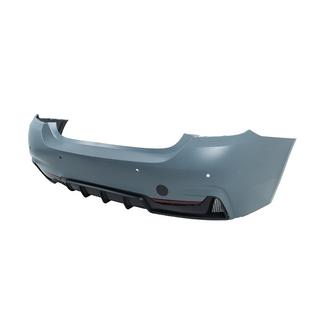 Paragolpes trasero con difusor para escape doble en un solo lado M-Sport BMW 4 Series F32/F33/F36 2012-2020 foto 2