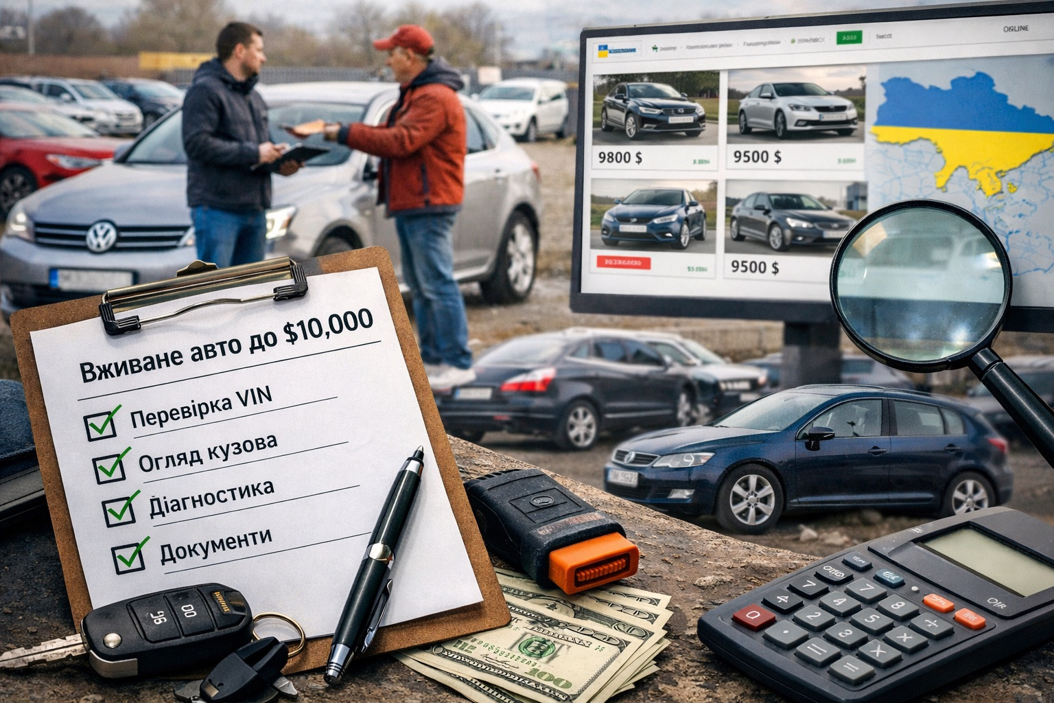 Coches usados hasta $10,000: encontrar una buena opcion en Ucrania