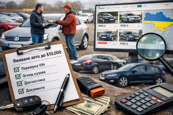 Coches usados hasta $10,000: encontrar una buena opcion en Ucrania