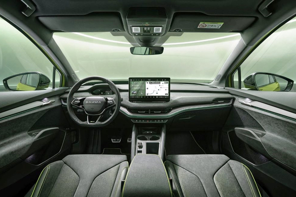 Prueba del Skoda Enyaq RS: buque insignia eléctrico deportivo tras el restyling 2025 Foto 5