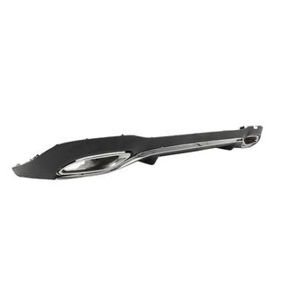 Difusor trasero con colas de escape AMG-Line Silver (para 2020-2024) foto 3