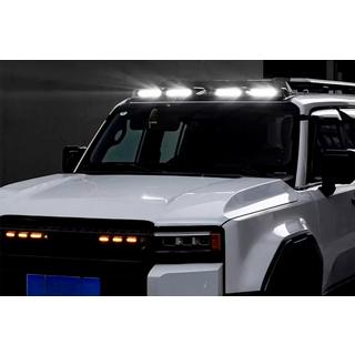 Visera parasol para parabrisas con LED (Negro) Toyota Land Cruiser Prado 250 2023- foto 2