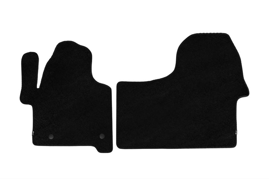 Mercedes Sprinter W907/W910 2018- Alfombrillas textiles Premium V2 (negras) Foto 1
