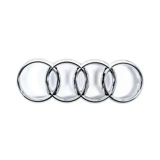 Emblema delantero Audi cromado (285 x 100 mm) foto 1